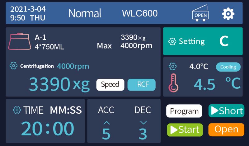 Laboratory centrifuge1