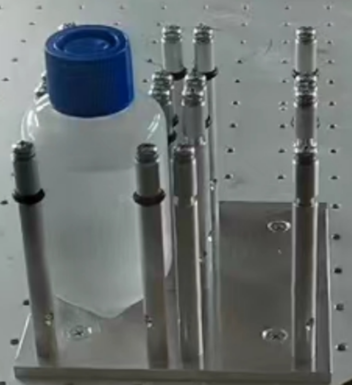 Centrifuge tube column fixture shaker